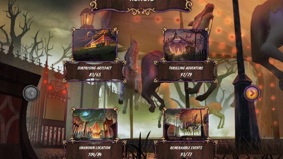Скриншот 2 из Dark Solitaire: Mystical Circus