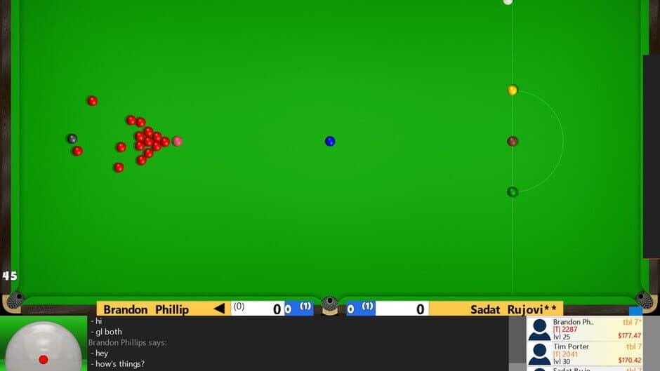 Скриншот 2 из Flash Snooker Game
