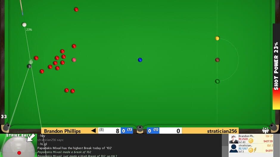Скриншот 5 из Flash Snooker Game