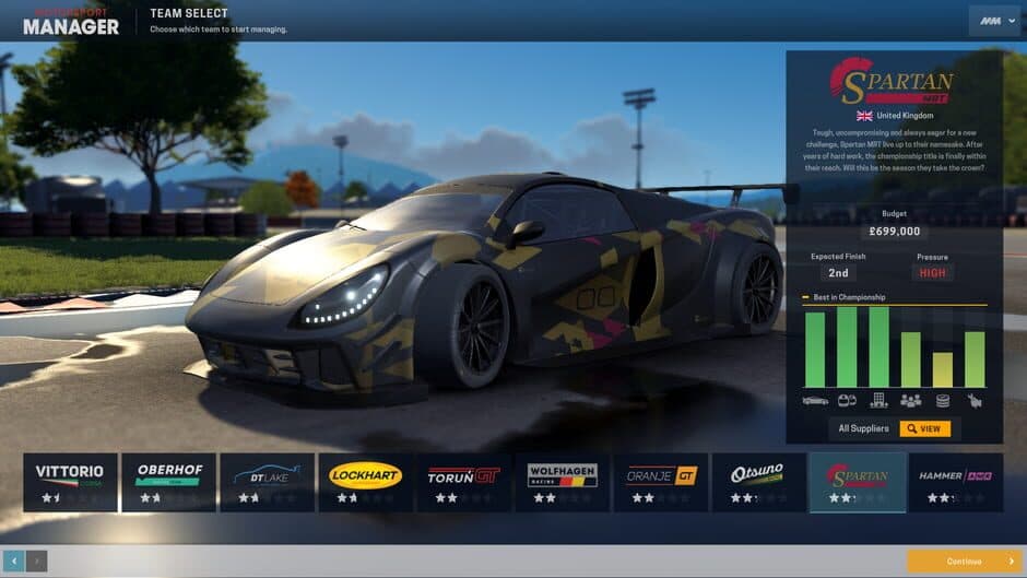 Скриншот 1 из Motorsport Manager - GT Series