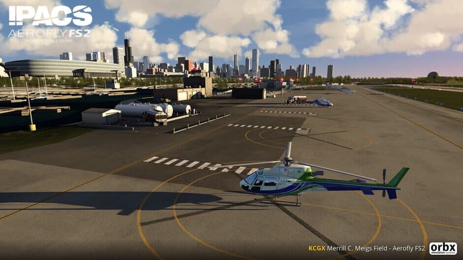 Скриншот 6 из Aerofly FS 2 Flight Simulator: Orbx - Chicago Meigs Field