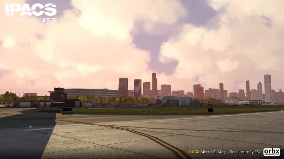 Скриншот 1 из Aerofly FS 2 Flight Simulator: Orbx - Chicago Meigs Field
