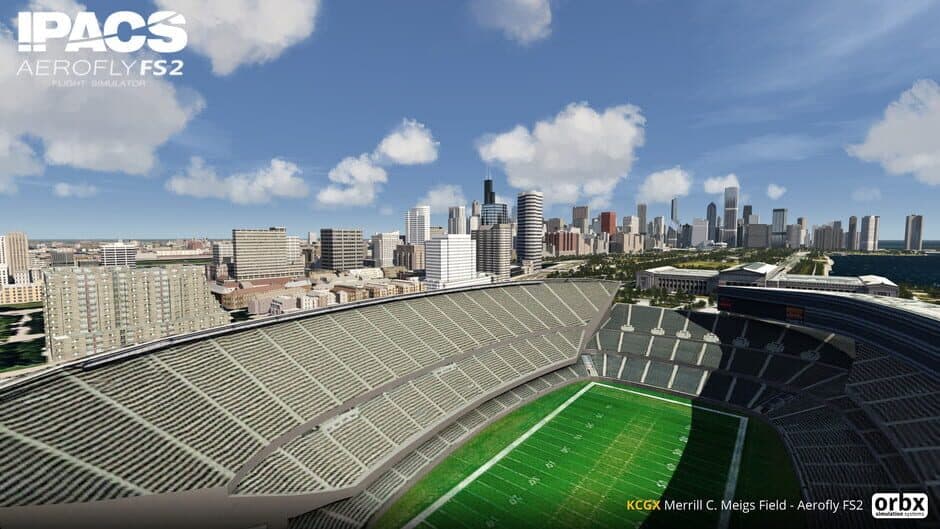 Скриншот 10 из Aerofly FS 2 Flight Simulator: Orbx - Chicago Meigs Field