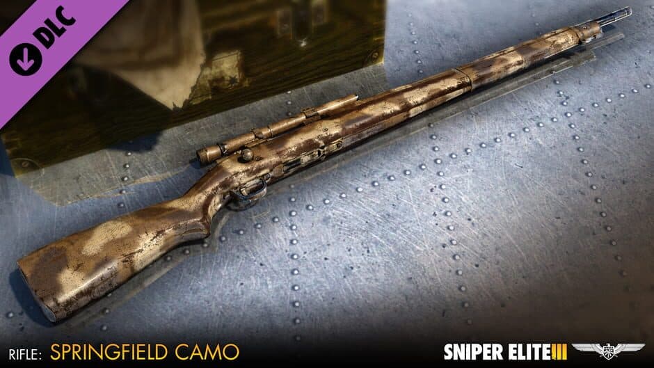 Скриншот 4 из Sniper Elite III: U.S. Camouflage Rifles Pack
