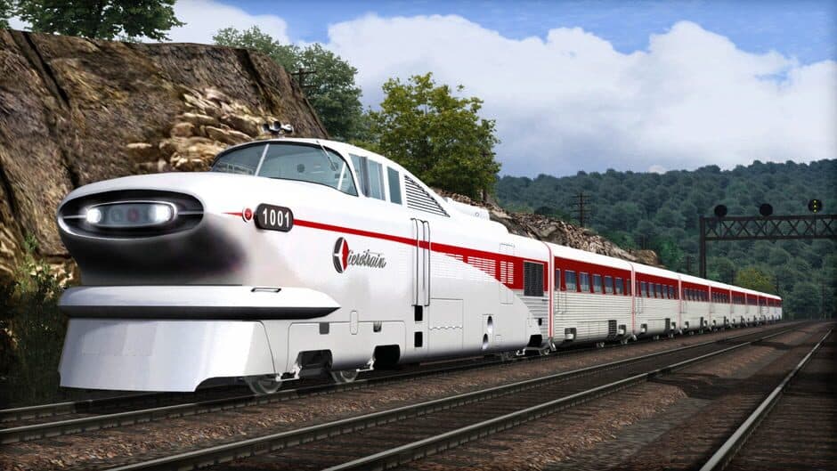 Скриншот 4 из Train Simulator 2021: Aerotrain Streamlined Train