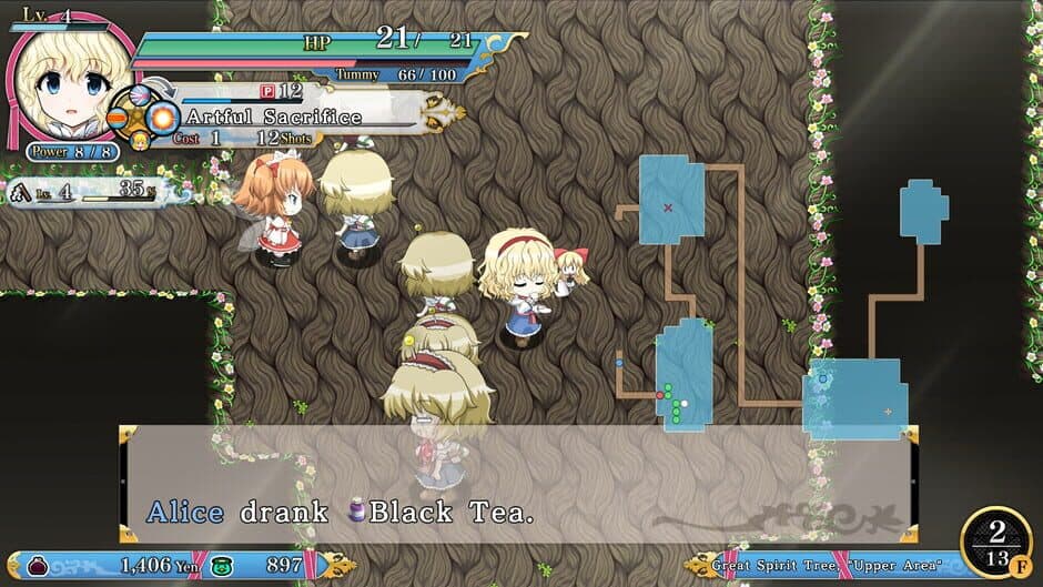Скриншот 1 из Touhou Genso Wanderer Reloaded: Alice Margatroid