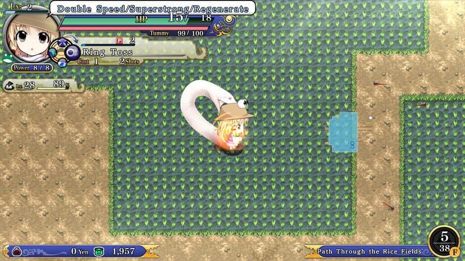 Скриншот 2 из Touhou Genso Wanderer Reloaded: Suwako Moriya