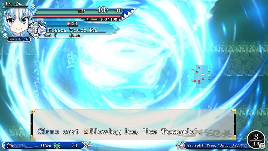 Скриншот 4 из Touhou Genso Wanderer Reloaded: Cirno
