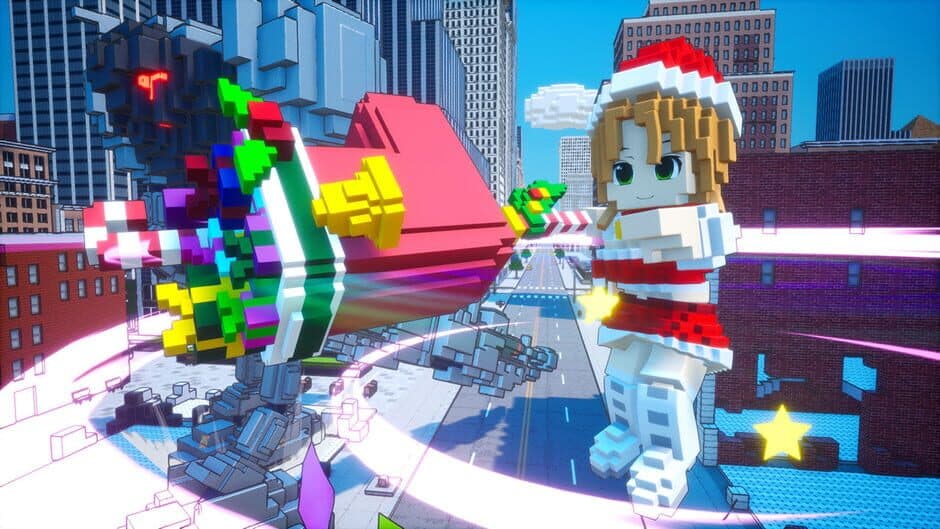 Скриншот 3 из Earth Defense Force: World Brothers - Riho Futaba, Merry Santa Costume