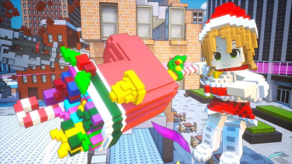 Скриншот 2 из Earth Defense Force: World Brothers - Riho Futaba, Merry Santa Costume