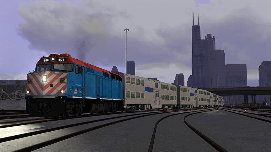 Скриншот 8 из Train Simulator 2021: Chicago Racetrack Scenario Pack 01