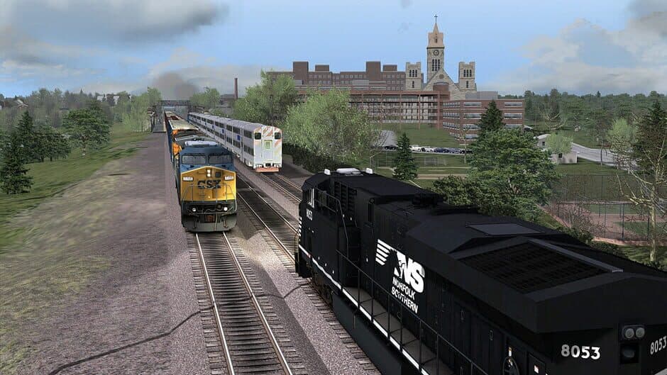 Скриншот 6 из Train Simulator 2021: Chicago Racetrack Scenario Pack 01