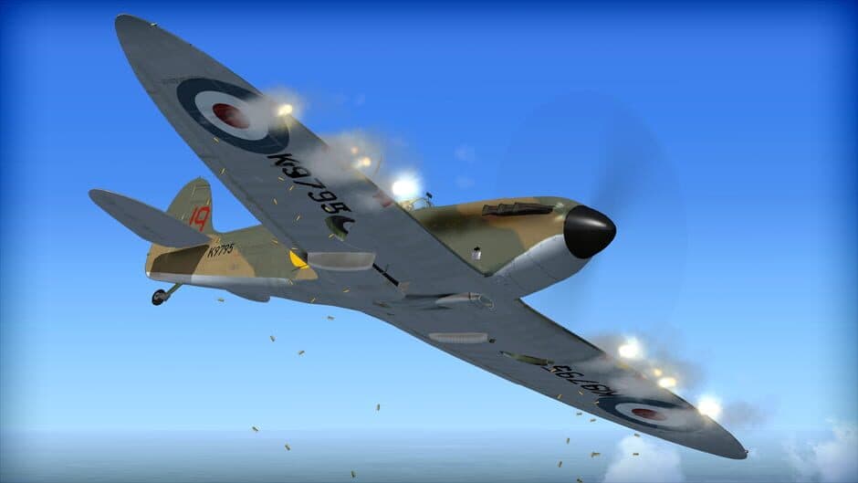 Скриншот 1 из Microsoft Flight Simulator X: Steam Edition - Battle of Britain: Spitfire
