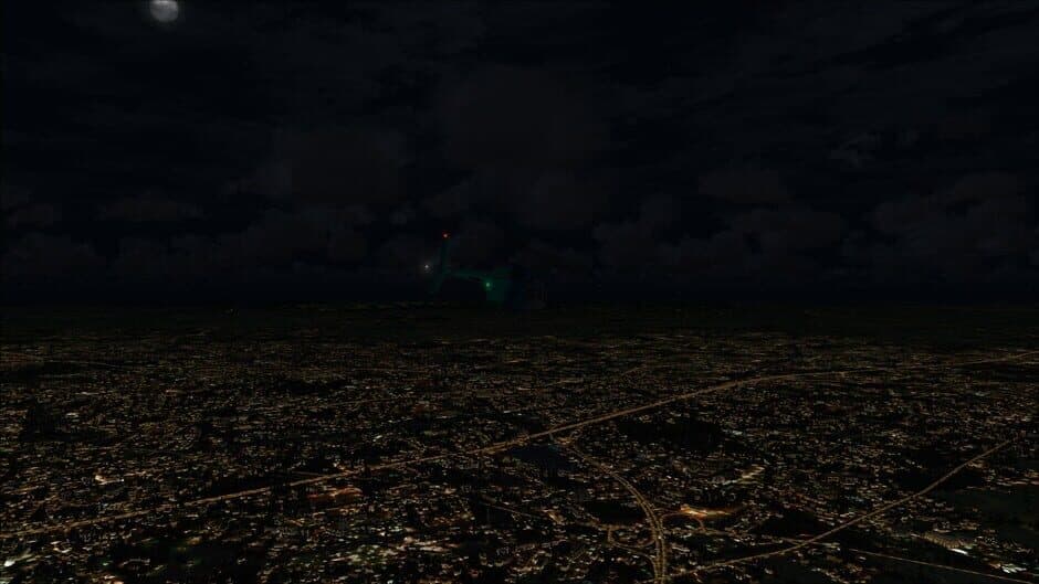 Скриншот 2 из Microsoft Flight Simulator X: Steam Edition - Ultimate Night Environment X