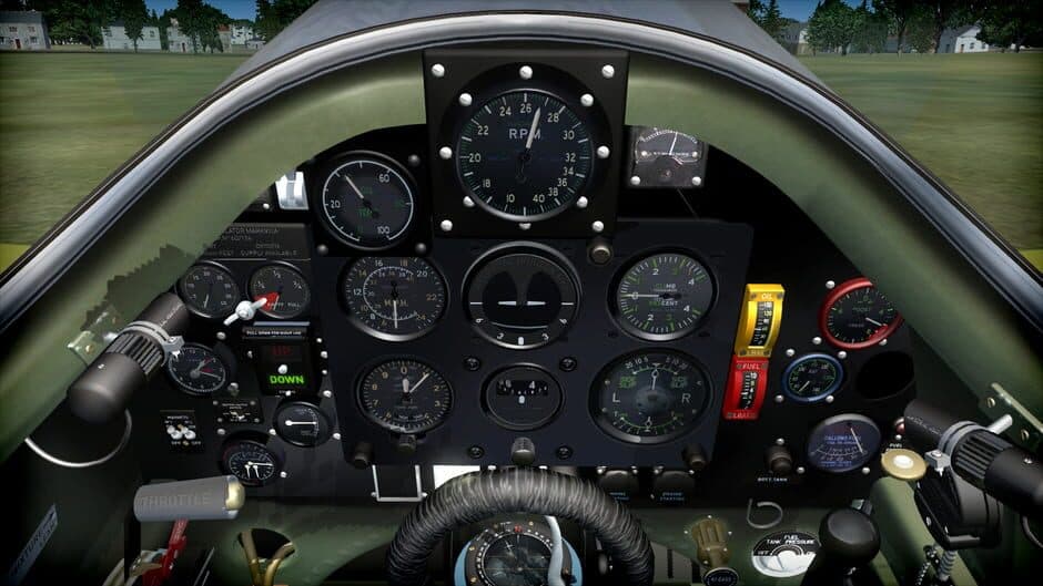 Скриншот 7 из Microsoft Flight Simulator X: Steam Edition - Battle of Britain: Spitfire