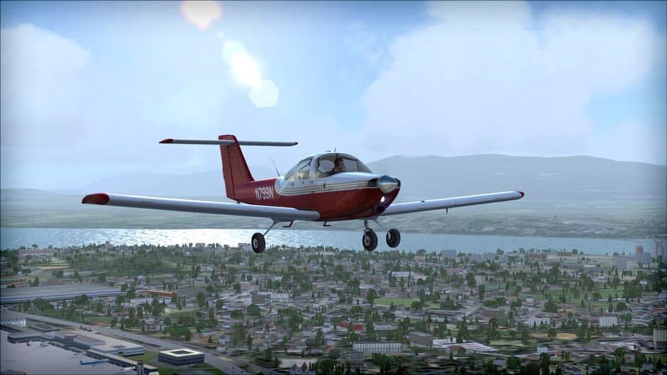 Скриншот 1 из Microsoft Flight Simulator X: Steam Edition - Piper PA-38 Tomahawk II