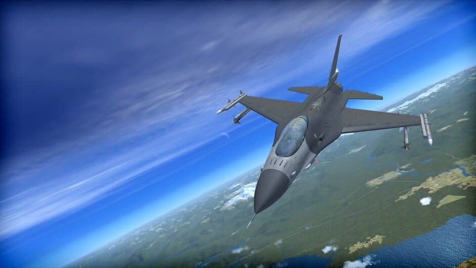 Скриншот 1 из Microsoft Flight Simulator X: Steam Edition - F-16 Fighting Falcon