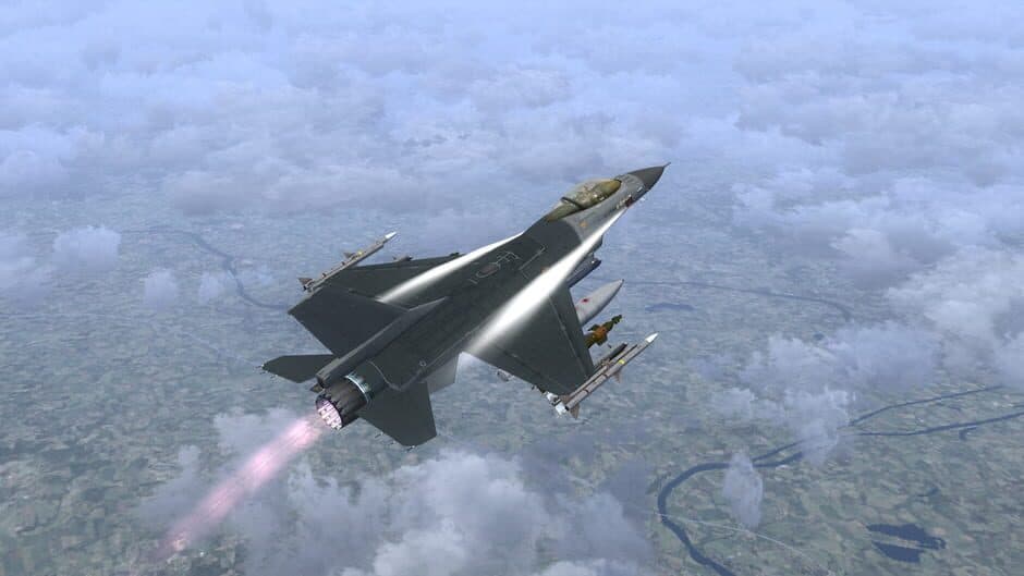 Скриншот 2 из Microsoft Flight Simulator X: Steam Edition - F-16 Fighting Falcon