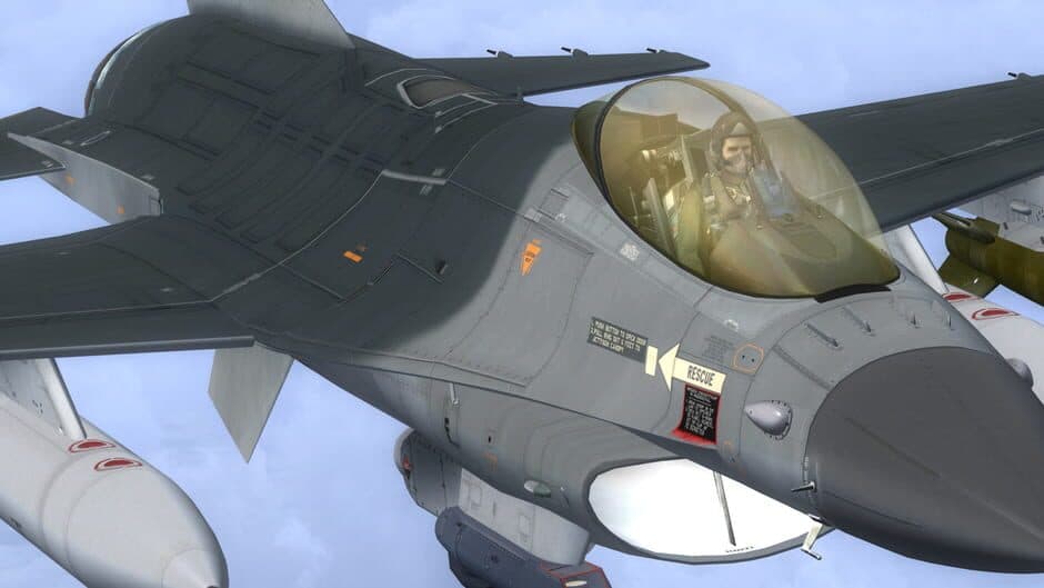 Скриншот 4 из Microsoft Flight Simulator X: Steam Edition - F-16 Fighting Falcon