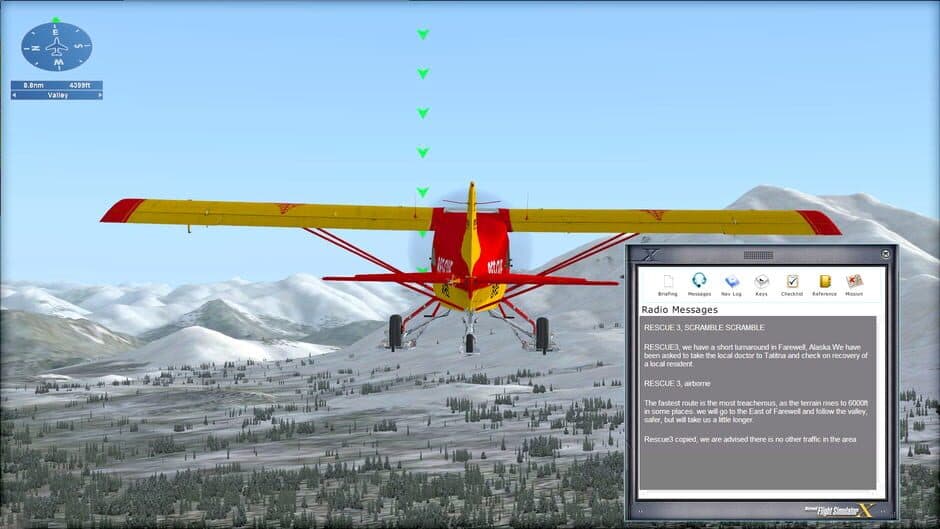 Скриншот 4 из Microsoft Flight Simulator X: Steam Edition - Arctic Rescue