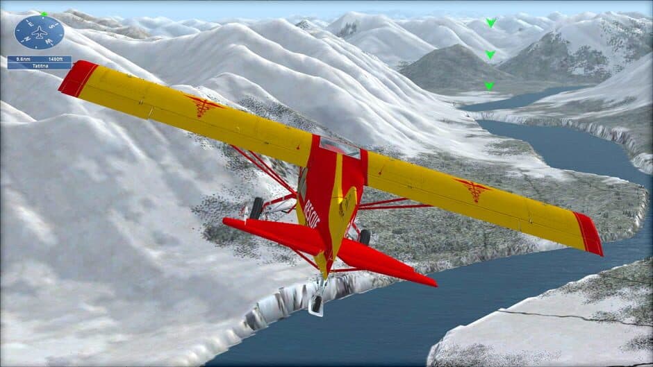 Скриншот 8 из Microsoft Flight Simulator X: Steam Edition - Arctic Rescue