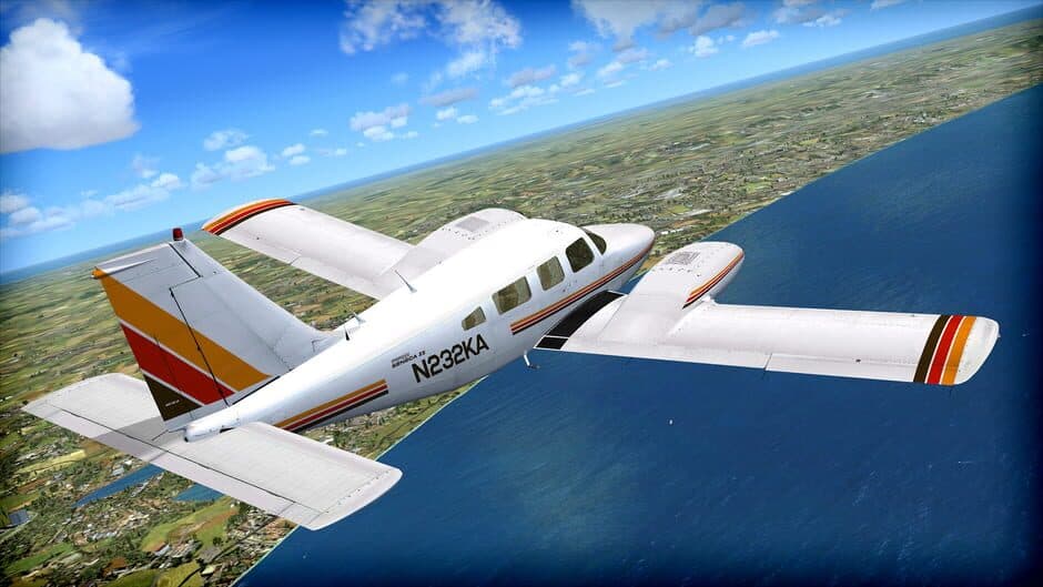 Скриншот 6 из Microsoft Flight Simulator X: Steam Edition - Piper PA-34-200T Seneca II