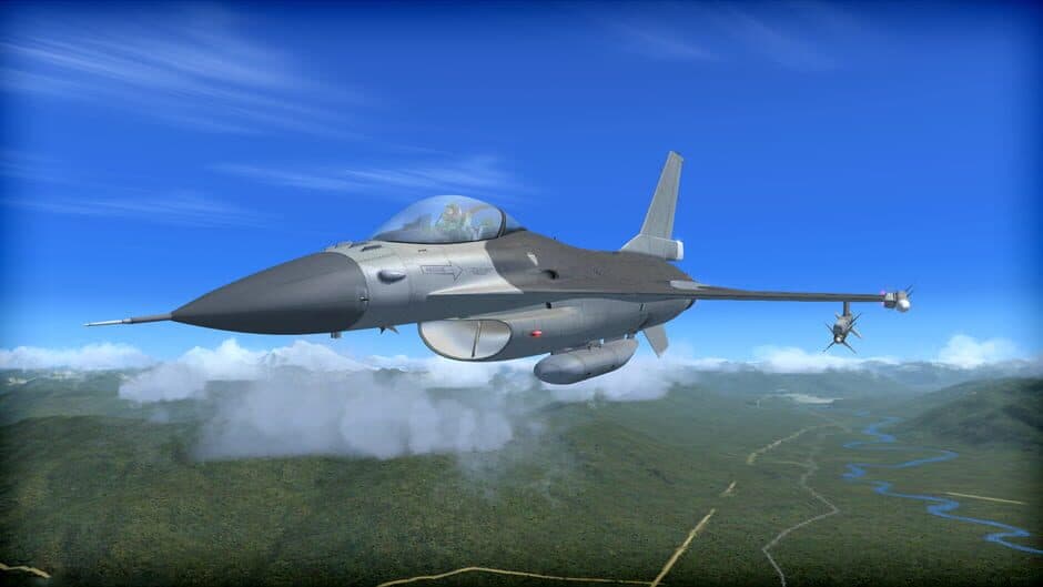 Скриншот 11 из Microsoft Flight Simulator X: Steam Edition - F-16 Fighting Falcon