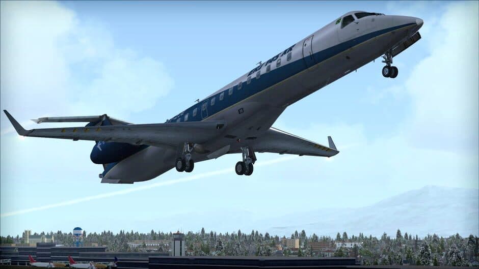 Скриншот 1 из Microsoft Flight Simulator X: Steam Edition - Embraer ERJ 135LR & 145XR