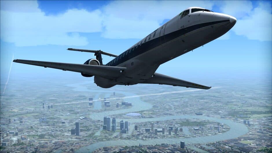 Скриншот 1 из Microsoft Flight Simulator X: Steam Edition - Embraer ERJ 145LR