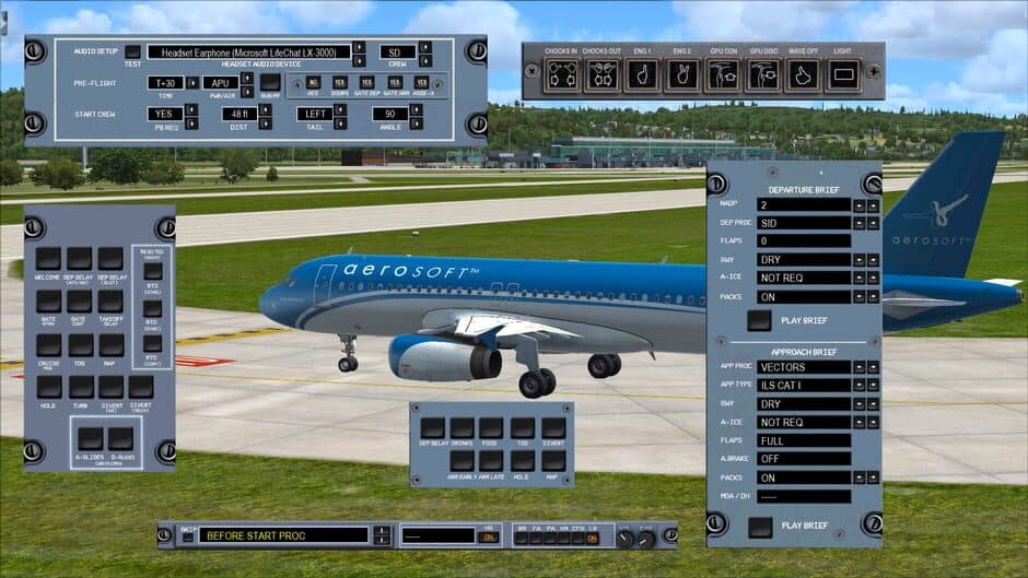 Скриншот 4 из Microsoft Flight Simulator X: Steam Edition - FS2Crew Airbus Tools