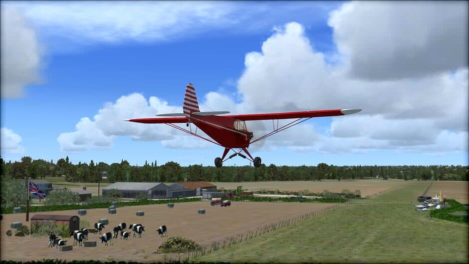 Скриншот 3 из Microsoft Flight Simulator X: Steam Edition - Farm Strips Volume 1: South East England