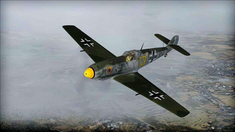 Скриншот 1 из Microsoft Flight Simulator X: Steam Edition - Messerschmitt Bf 109