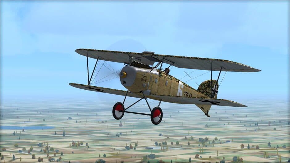 Скриншот 7 из Microsoft Flight Simulator X: Steam Edition - Albatros D.III (Oef) 253