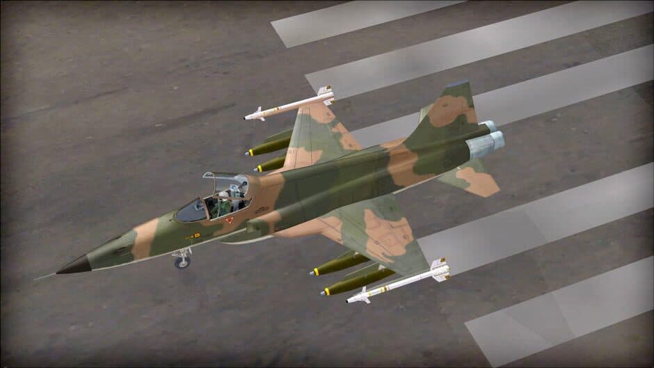 Скриншот 1 из Microsoft Flight Simulator X: Steam Edition - Northrop F-5E Tiger II