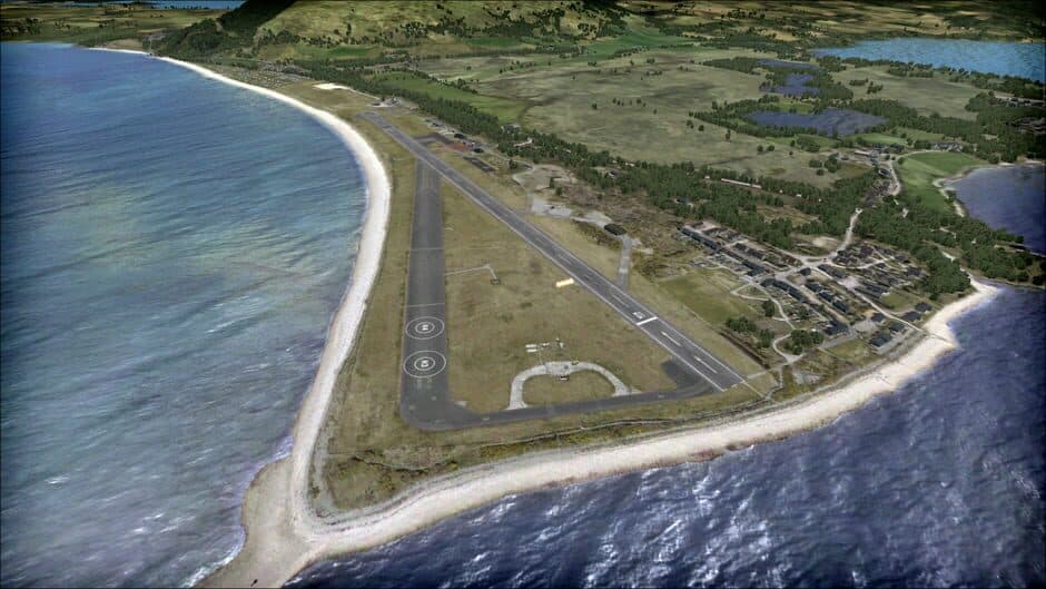 Скриншот 1 из Microsoft Flight Simulator X: Steam Edition - Oban Airport (EGEO)