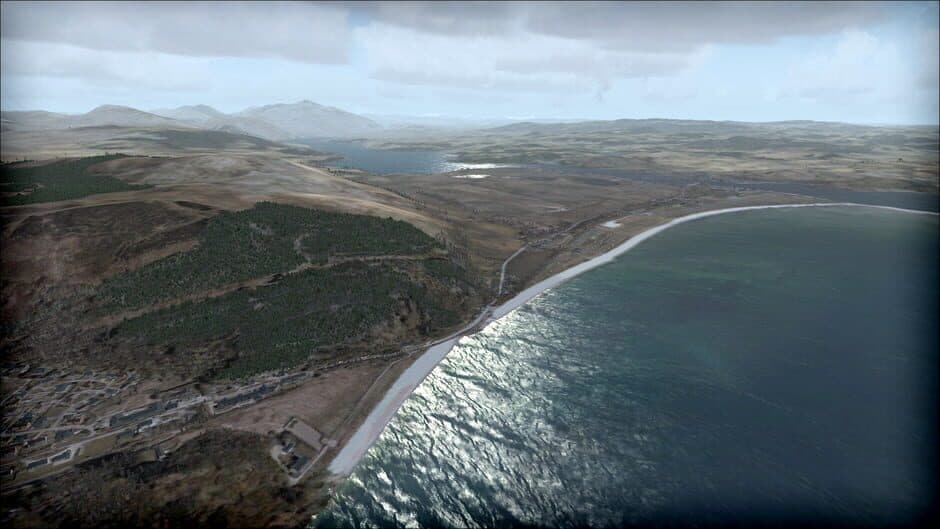 Скриншот 5 из Microsoft Flight Simulator X: Steam Edition - Oban Airport (EGEO)