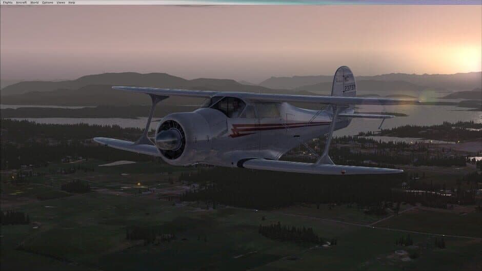 Скриншот 4 из Microsoft Flight Simulator X: Steam Edition - Beechcraft D17 Staggerwing