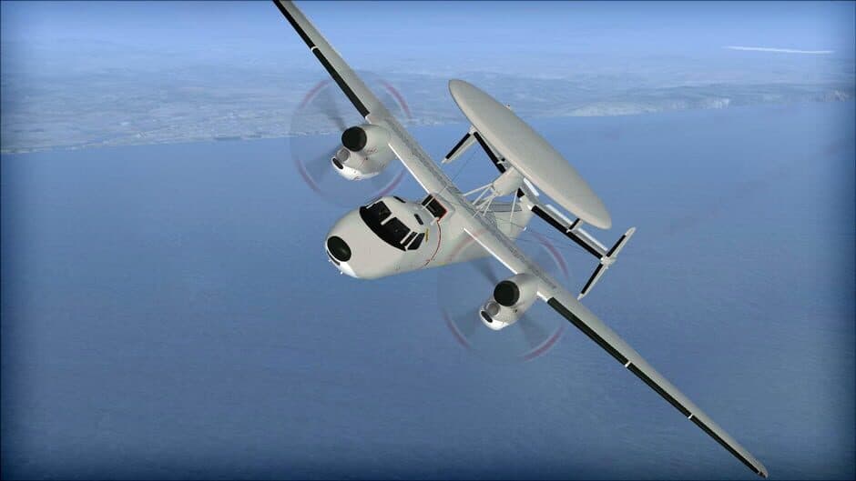 Скриншот 5 из Microsoft Flight Simulator X: Steam Edition - Grumman E-2C Hawkeye
