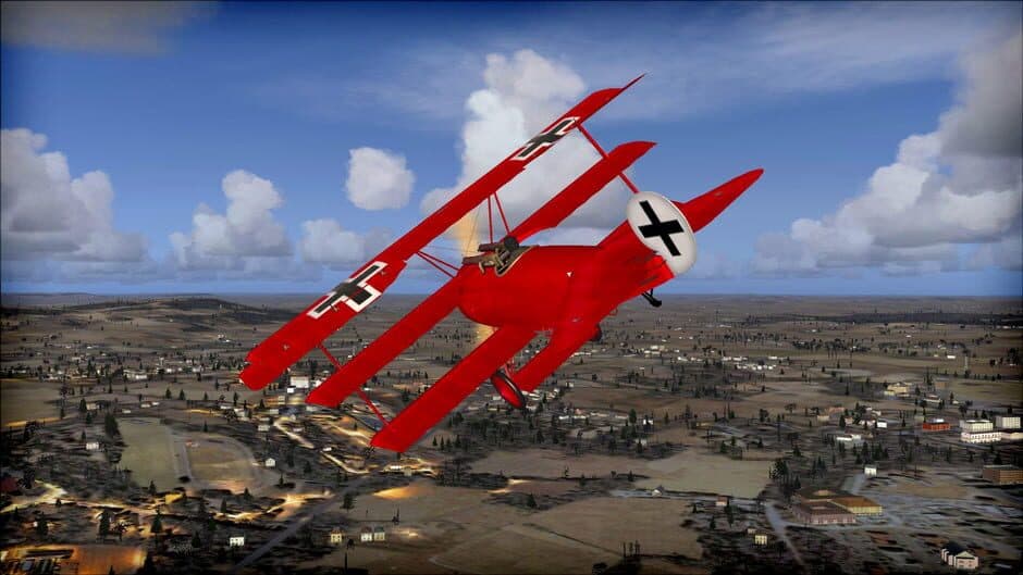Скриншот 7 из Microsoft Flight Simulator X: Steam Edition - WWI Fighters