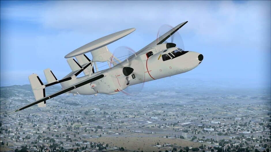 Скриншот 7 из Microsoft Flight Simulator X: Steam Edition - Grumman E-2C Hawkeye
