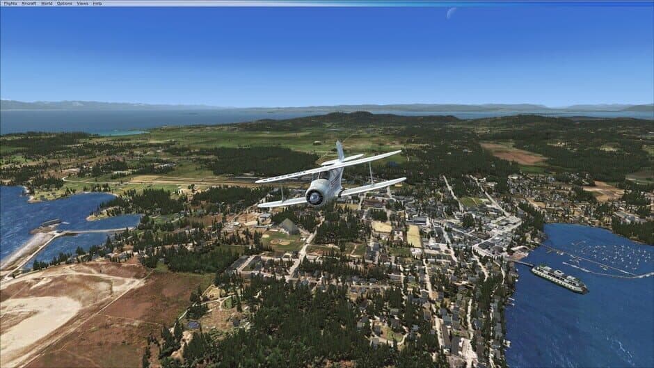 Скриншот 12 из Microsoft Flight Simulator X: Steam Edition - Beechcraft D17 Staggerwing