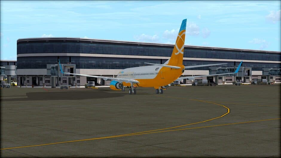 Скриншот 1 из Microsoft Flight Simulator X: Steam Edition - HD Airport Graphics