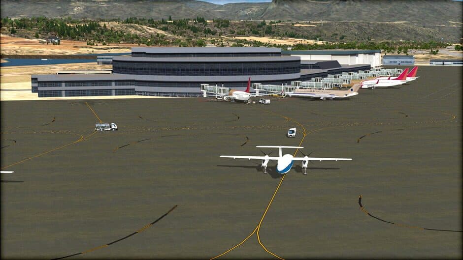 Скриншот 10 из Microsoft Flight Simulator X: Steam Edition - HD Airport Graphics