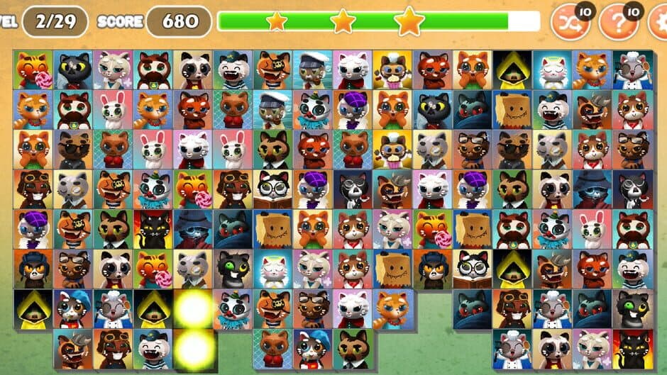 Скриншот 4 из Cats: Classic Onet Connect
