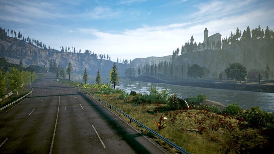 Скриншот 8 из Fernbus Simulator: Rhine Gorge