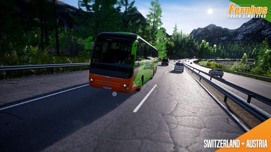 Скриншот 3 из Fernbus Simulator: Austria/Switzerland