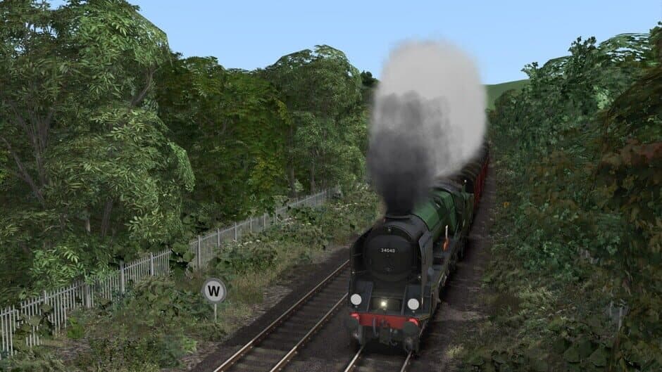Скриншот 2 из Train Simulator: BR Rebuilt West Country & Battle of Britain Class Steam Loco Add-On