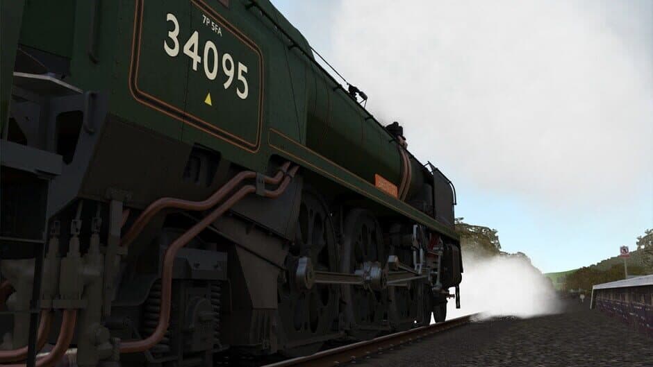 Скриншот 4 из Train Simulator: BR Rebuilt West Country & Battle of Britain Class Steam Loco Add-On