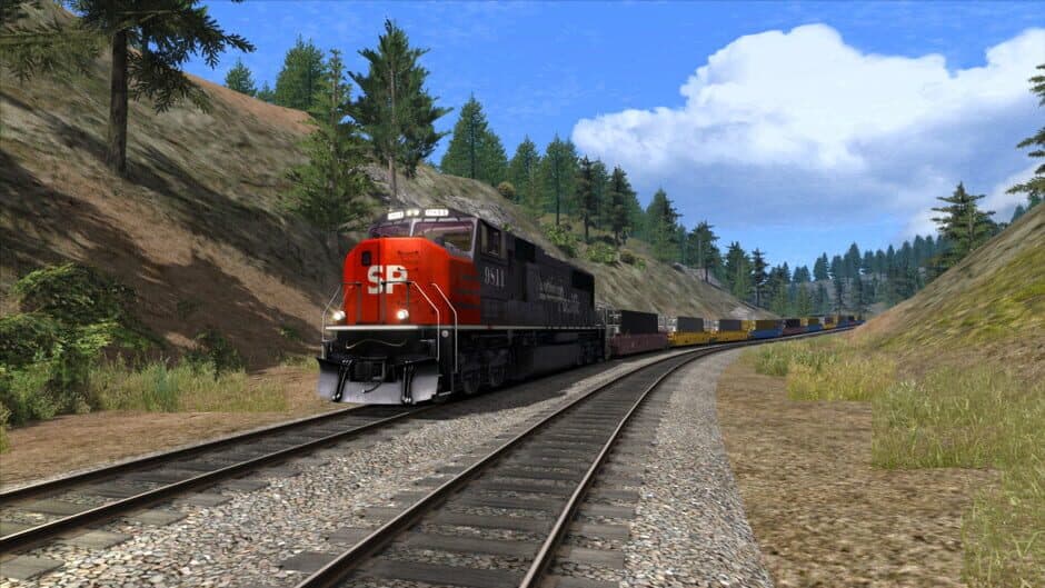 Скриншот 1 из Train Simulator: Southern Pacific SD70M Loco Add-On