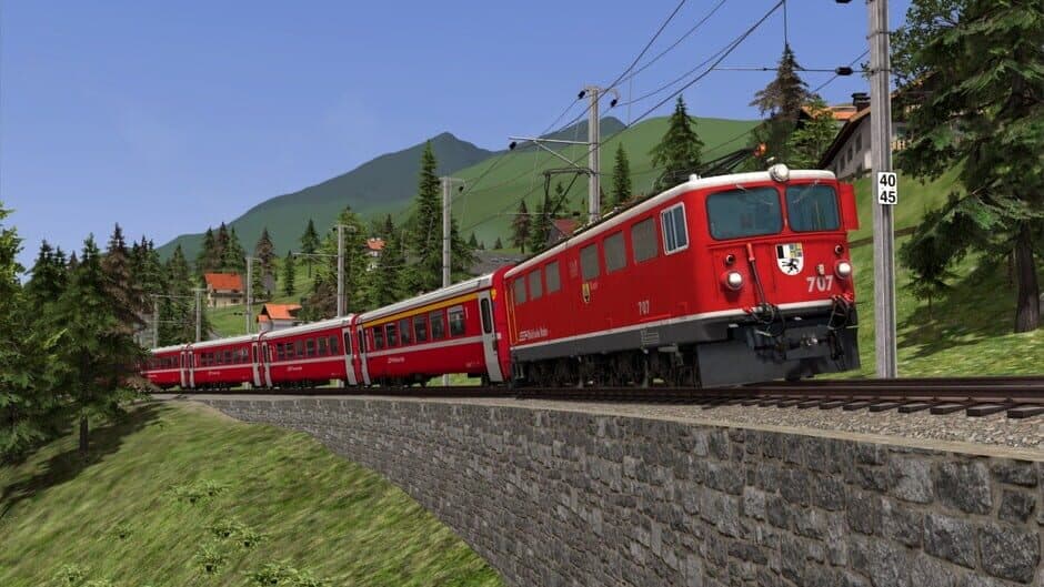 Скриншот 1 из Train Simulator: RhB Enhancement Pack 04 Add-On